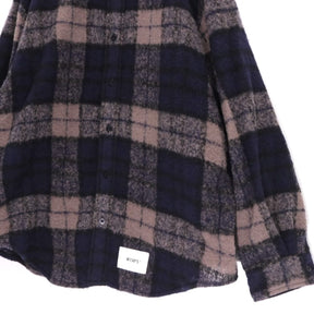 WTAPS 25AW | TXT 02 / LS / WONY. TWEED. TEXTILE "Gray / Navy" (252TQDT-SHM04)