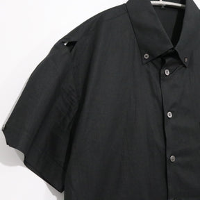 RAF SIMONS 06SS | Button Down S/S Shirt "Icarus Surgit" (Black)