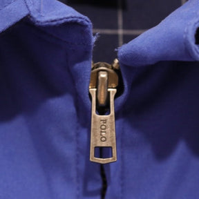 Polo by Ralph Lauren 90s | Polyester Swing Top Jacket "Blue"