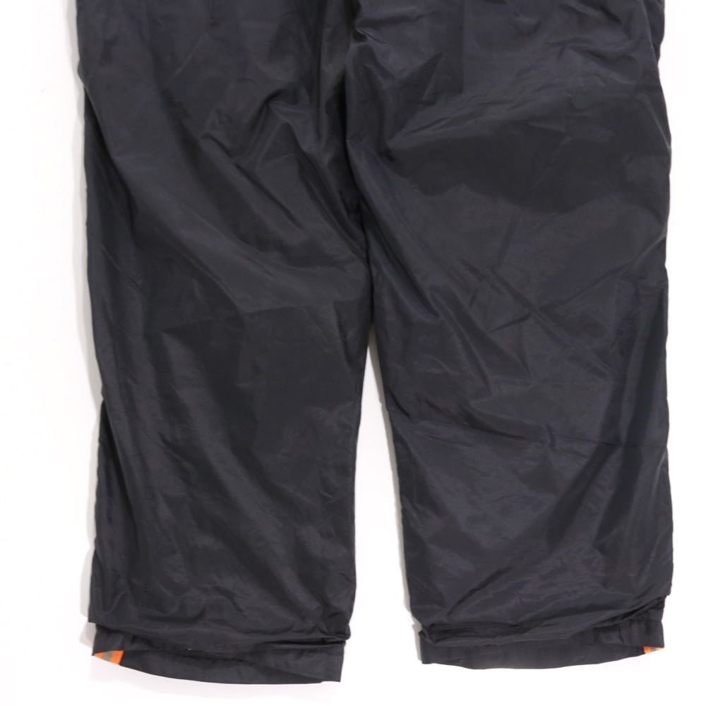 STUSSY 90s-00s | "Red & Blue Tag" Nylon Track Pants "Black / Orange