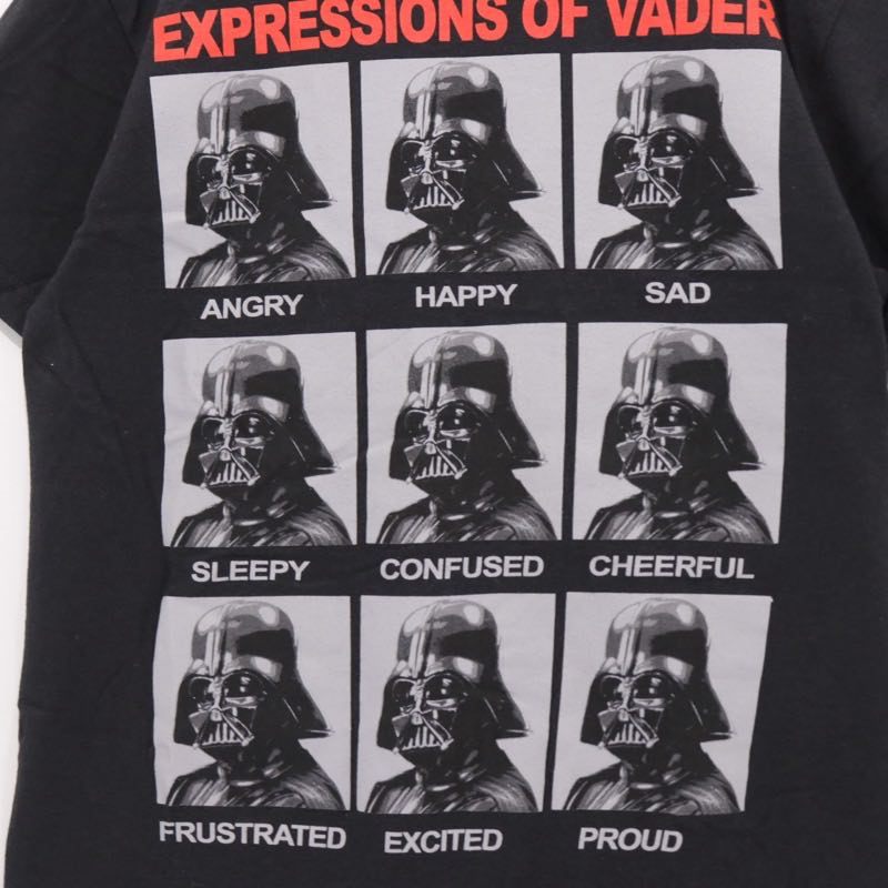 STAR WARS 2013 | Mad Engine Darth Vader "Emotions" Graphic Tee "Black"