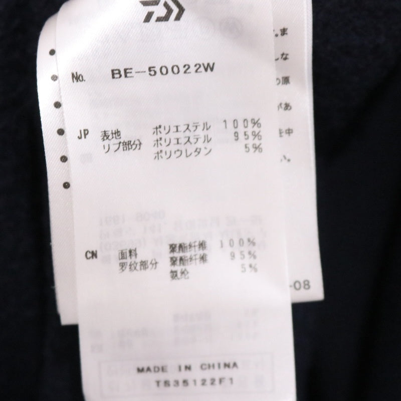 DAIWA PIER39 22AW | TECH SWEAT CREW "Navy" (BE-50022W)