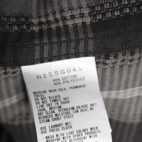 THE NORTH FACE PURPLE LABEL 25SS | Plaid Dobby Field Shirt "Asphalt Gray" (N25SG045)