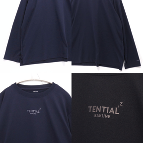 TENTIAL 25SS | BAKUNE Dry Long Sleeve T-Shirt & Long Pants "Navy" (25SSBA003M / 25SSBA004M)