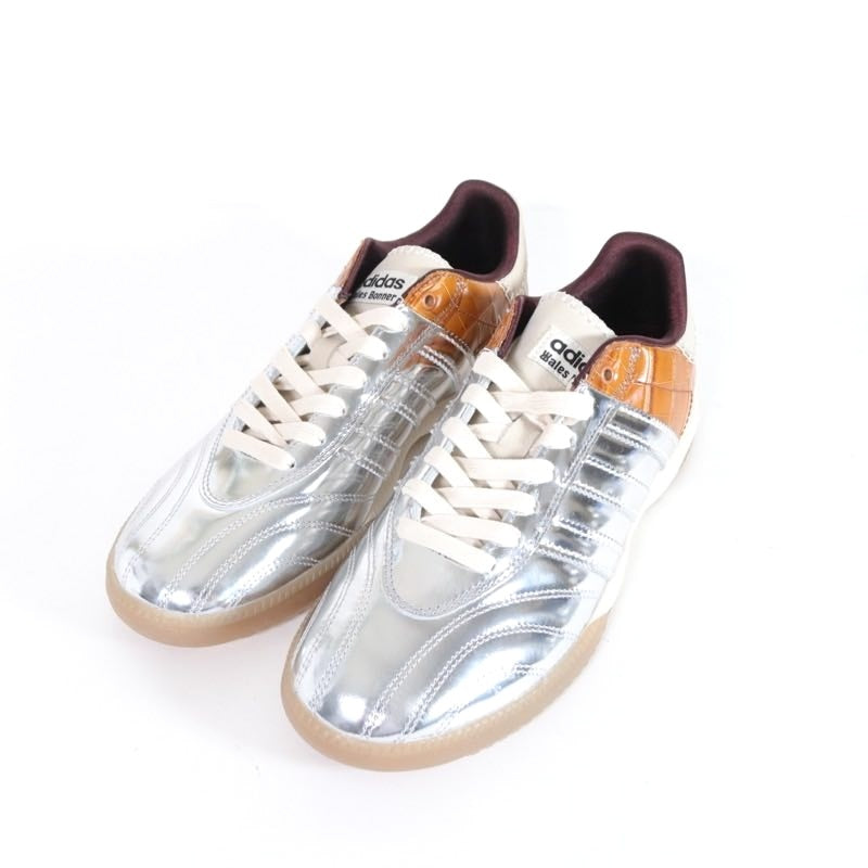 adidas × Wales Bonner 24SS | WB MN Samba "Silver / College Burgundy" (IH5777)