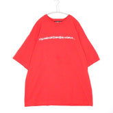 Million Dollar Doomsday × NUMLOK | Logo Print T-Shirt "Red"