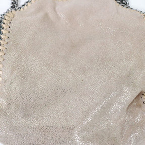 STELLA McCARTNEY 16AW | Falabella Tiny Tote "Metallic Crack Beige" (391698)