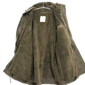 MILITARY 80s | German Army Field Parka "Olive / Boa Lining" (Gr.3)