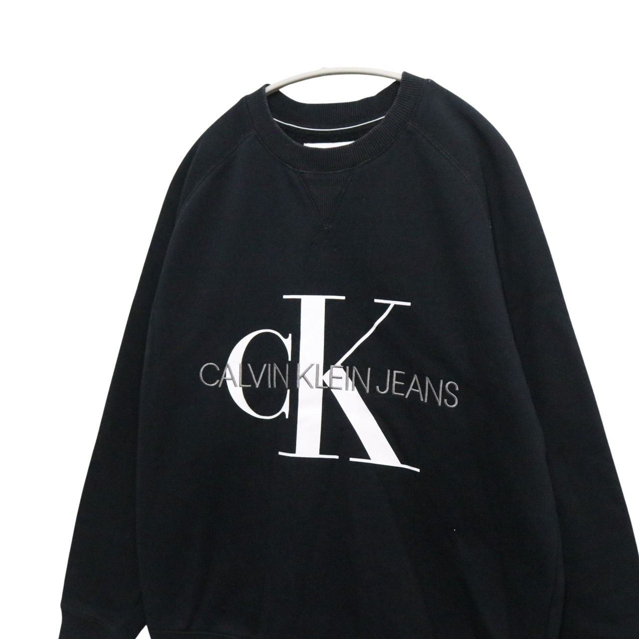 CALVIN KLEIN JEANS(カルバンクライン ジーンズ)モノグラム フリース スウェットシャツ
