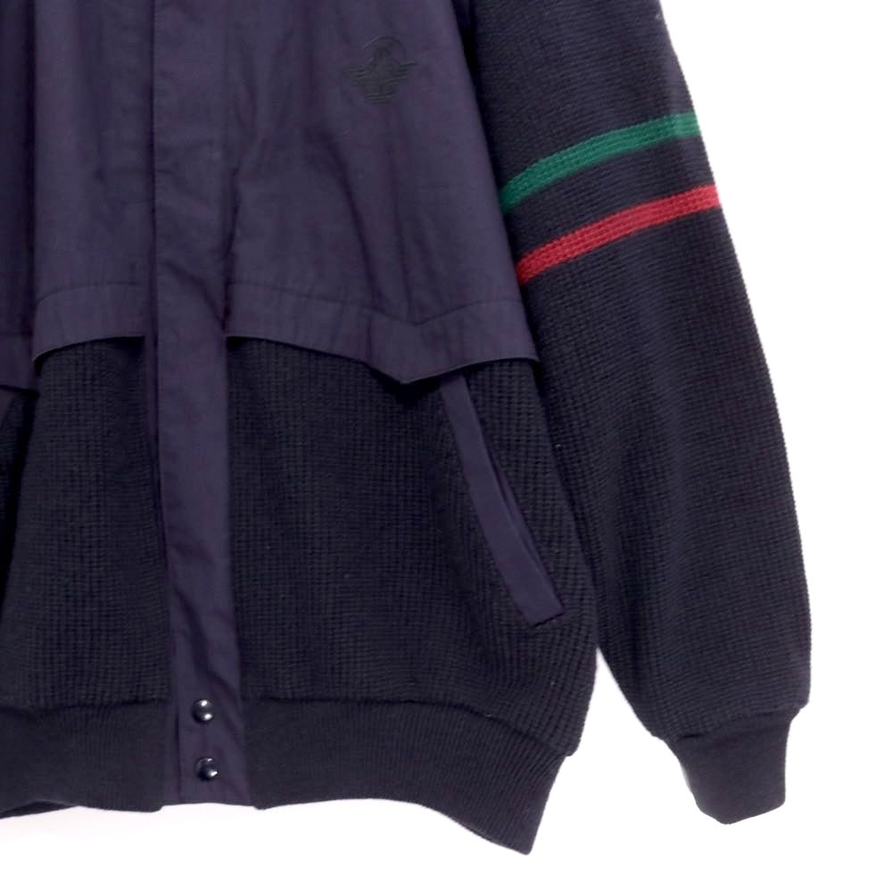 JUPITER style by SPORT DRESS 80s 90s | 2WAY Convertible Zip-Up Jacket "Navy"