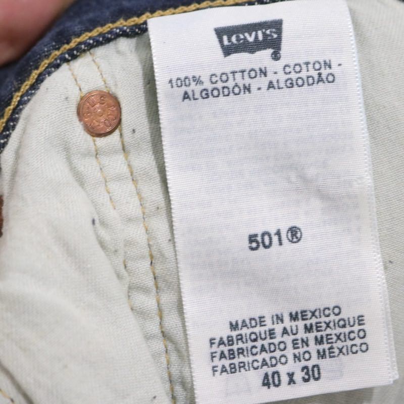 Levi's | 501 Original Button-Fly Denim Pants "Indigo"