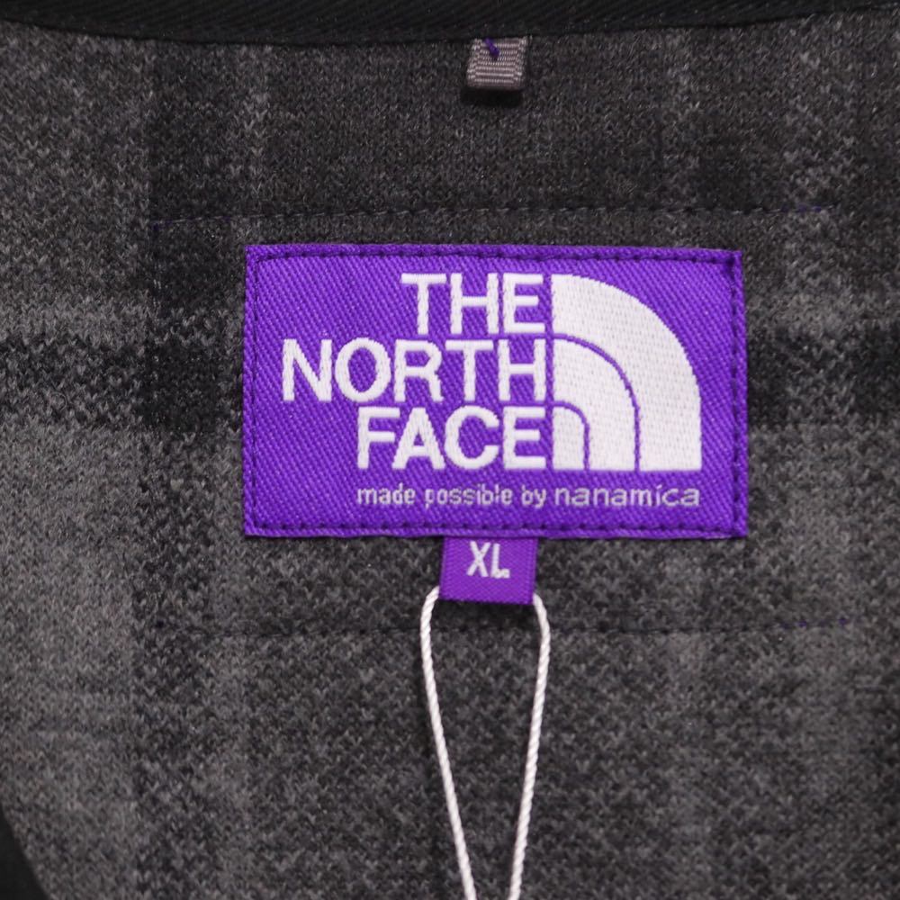 THE NORTH FACE PURPLE LABEL 25AW | PLAS Plaid Fleece Field Cardigan "Gray" (N25FA038)