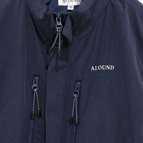 ALOUND 25SS | VENTILATION NYLON VEST "Navy"