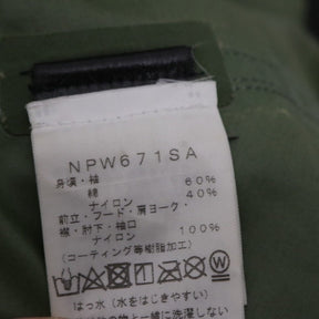 THE NORTH FACE × sacai 17AW | Long Coat "OLIVE DRAB" (NPW671SA)