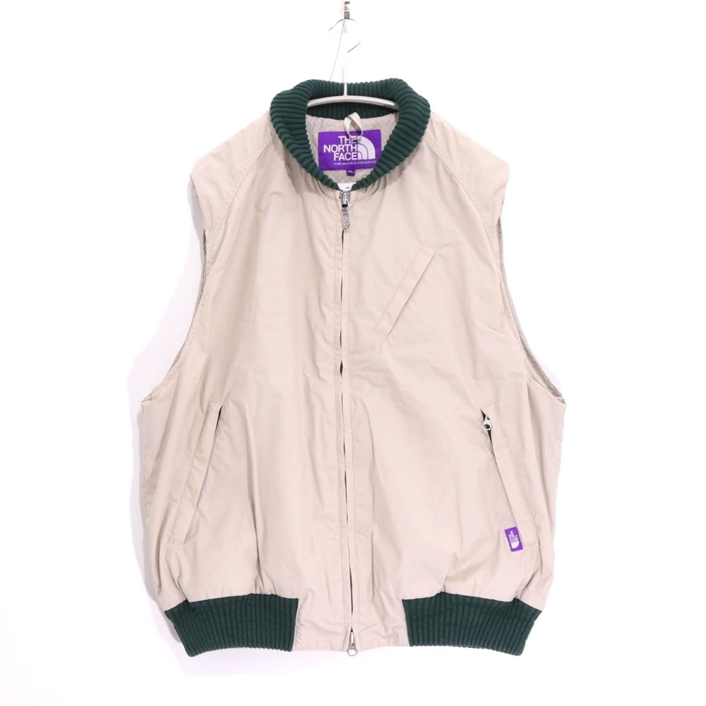 THE NORTH FACE PURPLE LABEL | 65/35 Field Insulation Vest "Beige / Green" (NY2400N)