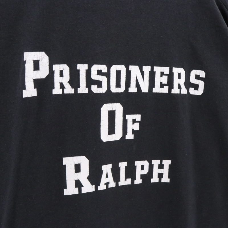 90s Vintage "Prisoner of Ralph" | Graphic Parody T-Shirt "Black Made in USA