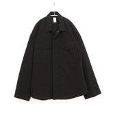 DESCENTE PAUSE | PACKABLE L/S SHIRT "Black" (DLMSJF37)