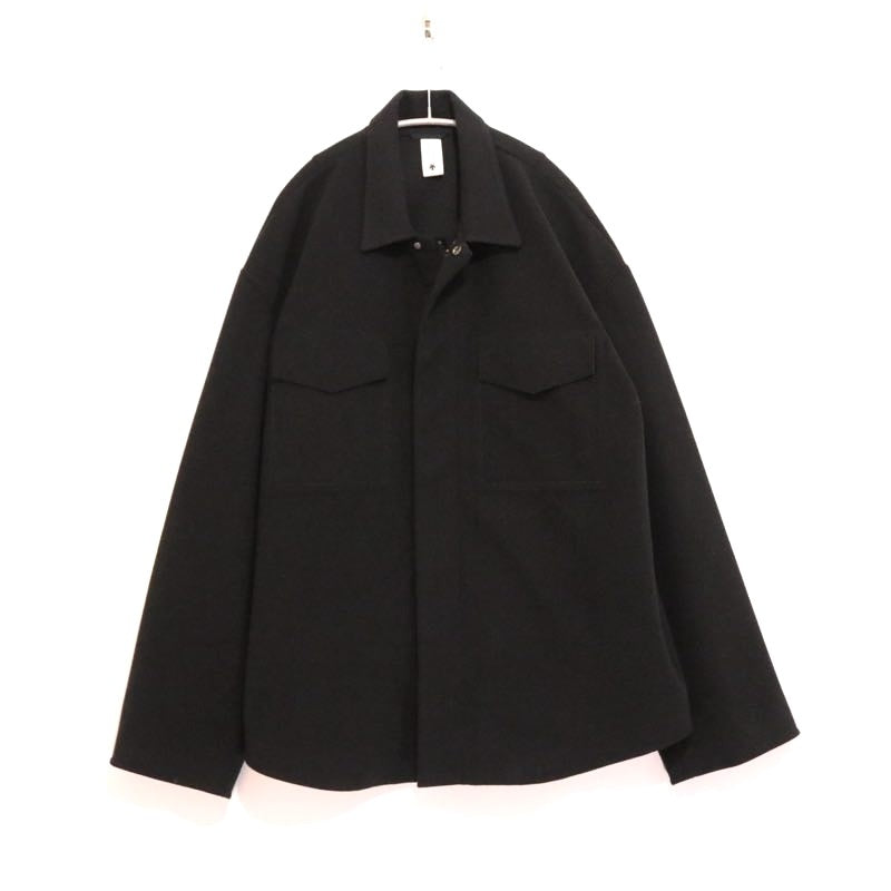 DESCENTE PAUSE | PACKABLE L/S SHIRT "Black" (DLMSJF37)