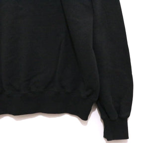 Anchor Inc. 25SS | Crewneck Sweatshirt "Black / Back Print"
