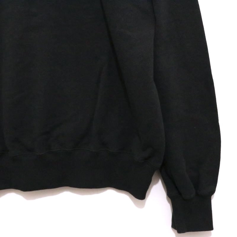 Anchor Inc. 25SS | Crewneck Sweatshirt "Black / Back Print"