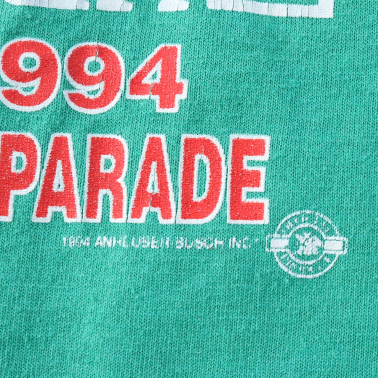 90s USA製 FRUIT OF THE LOOM メンズ 半袖Tシャツ Budweiser 1994年