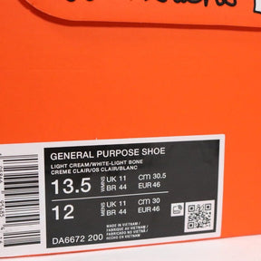 TOM SACHS × NIKECRAFT 22SS | GENERAL PURPOSE SHOE "Light Cream" (DA6672-200)