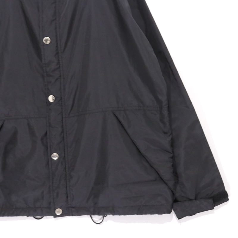 FAT 2006SS | Hooded Nylon Zip-Up Blouson "Black" (F/06-SS/JK-03)