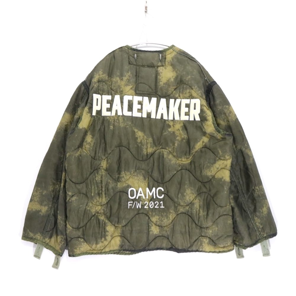 OAMC 21FW | PEACEMAKER Liner Jacket  "Military Green" (OAYT420689)