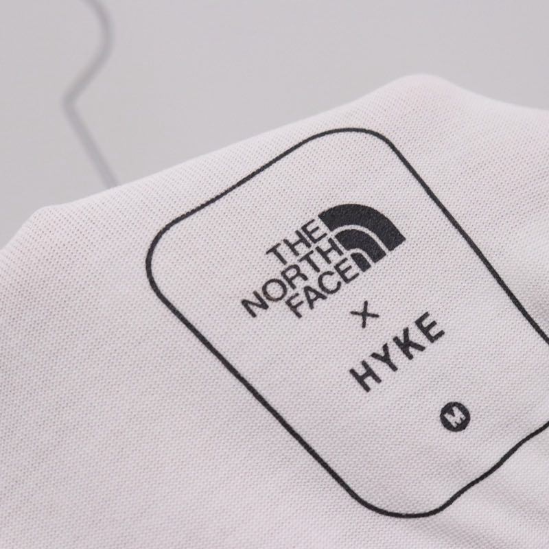 THE NORTH FACE × HYKE 19SS | Side Zip S/S Tee "White" (NTW391HY)