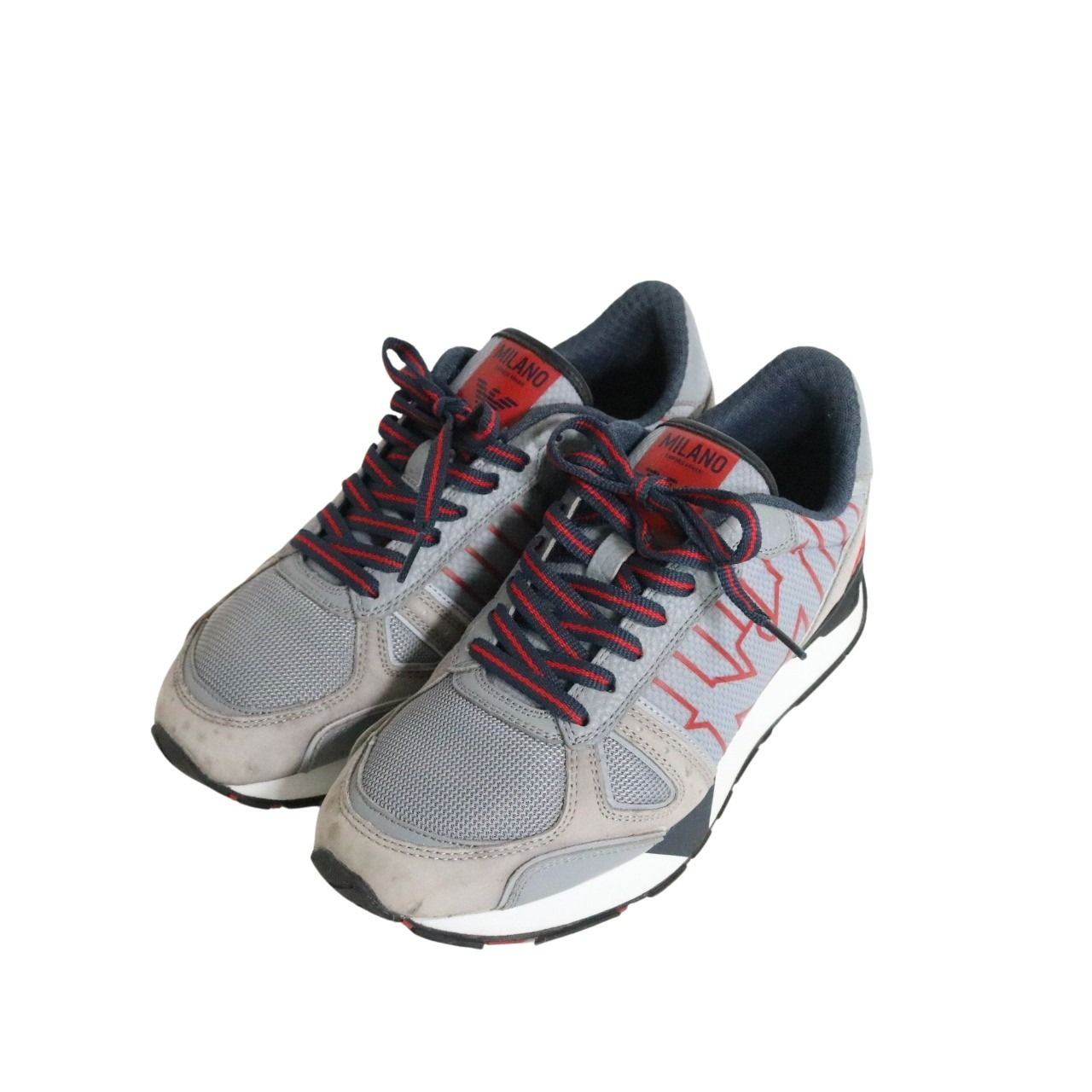 EMPORIO ARMANI(エンポリオアルマーニ) イーグルロゴ ランニングスニーカー