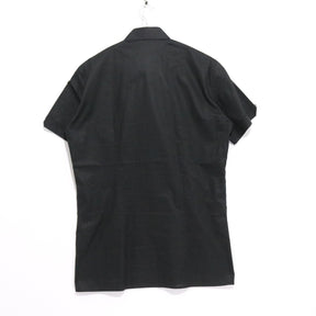 RAF SIMONS 06SS | Button Down S/S Shirt "Icarus Surgit" (Black)