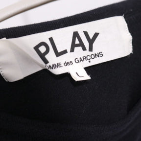 PLAY COMME des GARÇONS | Red Heart T-Shirt "Black" (AZ-T108)