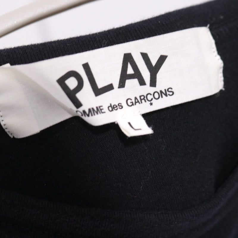 PLAY COMME des GARÇONS | Red Heart T-Shirt "Black" (AZ-T108)