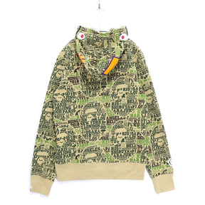 A BATHING APE 25th Anniversary 18AW | Shark Full Zip Sweat Hoodie "S" (001ZPE201038X)