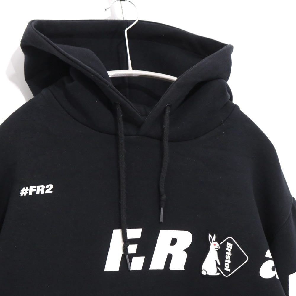 F.C.Real Bristol 20AW | #FR2 Sweat Hoodie "Black" (FCRB-202122)