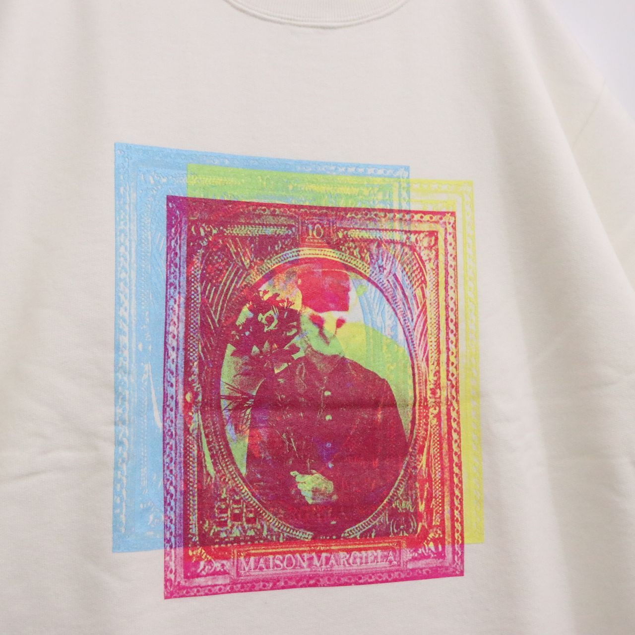 MAISON MARGIELA(メゾンマルジェラ) 21ss Frame Print S/S Sweatshirt